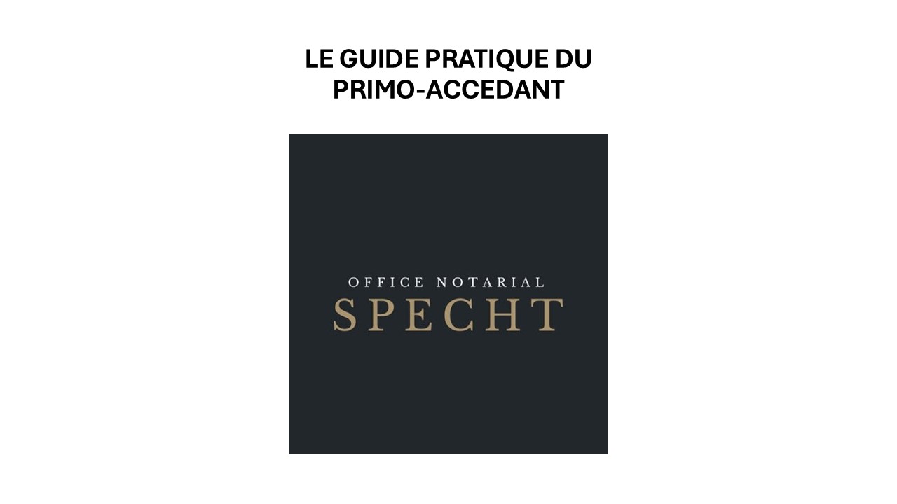 Le guide pratique du primo-accédant