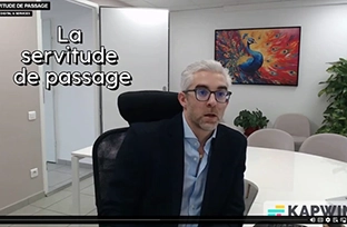 Servitude de passage